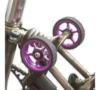 London Craftwork Wide Easy Wheels For BROMPTON ver 2.0 in PURPLE