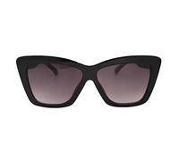 London Design Cat eye Sunglasses - Womens Black Big Oversized Large Frames Ladies Fashion