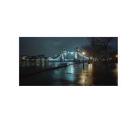 London Diamond Art Kits Adults with Diamond Art Accessories, 5D DIY Color Crystal Gem Crafts Kits for Kids, City Rhinestones Paint by Numbers on Canvas 28 x 56In Wall Artwork for Room Decor 2509-10838