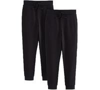London Dream 2 Pack Boys Joggers Pant Soft Fleece Slim Jogging Bottoms, PE School Jog Pants Sports Games Trouser Tracksuit 3-16 Years