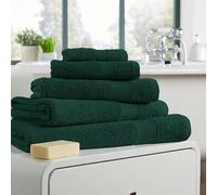 London Dream Egyptian Cotton Jumbo Bath Sheets XL, 500 GSM Home CollectionQuick Dry Extra Large Bathroom Towels 100 x 180 cm (2 x Jumbo Bath Sheets, Emerald Green)