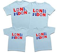 London England English Rugby Mens Womens Boys Girls T-Shirts Tee Top SN Light Blue 7 Years