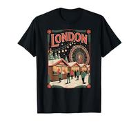 London, England, European Christmas Market, Fun Family T-Shirt