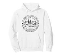 London England Historic Heritage Travel Destination Souvenir Pullover Hoodie
