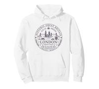 London England Historic Heritage Travel Destination Souvenir Pullover Hoodie