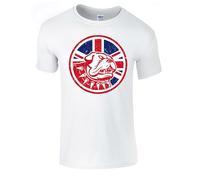 London England Men's Tshirt Union Jack Souvenir Quality Printed tee |Flag Culture souvenir Travel tshirt|Regular Fit Short Sleeve 100% Cotton top Unisex London Souvenir tshirt for UK Men/Women/Kids