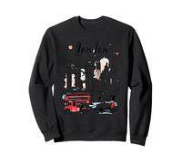 London England Souvenir Art Red Bus Souvenir Sweatshirt