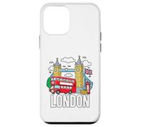 London England Souvenir Iconic Landmarks UK Travel Case for iPhone 12 mini