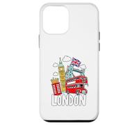 London England Souvenir Iconic Landmarks UK Travel Case for iPhone 12 mini