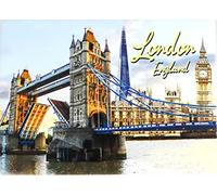 London England Tower Bridge Fridge Collector's Souvenir Magnet 2.5" X 3.5"