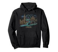 London England Travel Souvenir Historic City Landmark Gift Pullover Hoodie