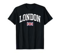 London England Union Jack Flag UK Vintage Pride T-Shirt