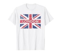 London England Union Jack Vintage British Flag Great Britain T-Shirt