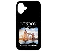 London England United Kingdom Souvenir Tower Bridge Vacation Case for iPhone 16 Plus