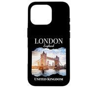 London England United Kingdom Souvenir Tower Bridge Vacation Case for iPhone 16 Pro