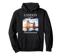 London England United Kingdom Souvenir Tower Bridge Vacation Pullover Hoodie