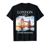 London England United Kingdom Souvenir Tower Bridge Vacation T-Shirt