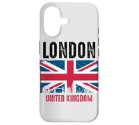 London England Vintage UK United Kingdom Flag British City Case for iPhone 17
