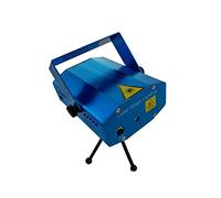 London Express Disco Party Lights, Sound Activated Light DJ Stage Lights Effects Strobe Projector for Club Kids Party Wedding Bar Festival Home Birthday Parties Christmas (Blue)