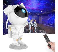 London Express Galaxy Star Projector Starry Night Space Warrior Light, Astronaut Projector with Nebula, Timer and Remote Control, Bedroom and Ceiling Adjustable Light, Gift for Children and Adults