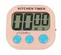 London Express Kitchen Timers for Cooking, Magnetic Countdown Clock With Large LCD Screen Stopwatch Timer And Loud Big Digit, Alarm, Digital Egg Timer, Classroom Timer for Kids Teachers (Pink)