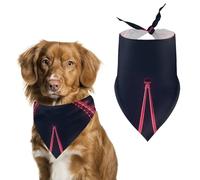 London Eye at Night Dog Bandana Triangle Dog Scarf Washable Polyester Dog Bibs Cute Pet Bandana for Medium Large Dogs Puppy and Cats