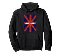 London Falling/Britain in Decline/Patriot Free Speech UK Pullover Hoodie
