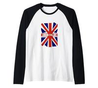 London Falling/Britain in Decline/Patriot Free Speech UK Raglan Baseball Tee