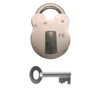 London Fire Brigade LFB Padlock + 1 Key