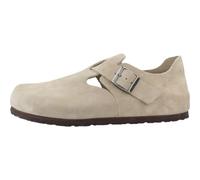 Birkenstock London Suede Leather Narrow Fit Shoes 'Taupe' 1010504 7-7.5
