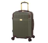 London Fog Brentwood III 20" Expandable Spinner Carry-on, Olive