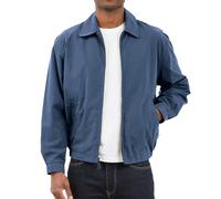 London Fog Men's Auburn Zip-Front Golf Jacket (Regular & Big-Tall Sizes), Light Blue, XL