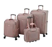 London Fog Newcastle 4 Piece Set, Rose Charcoal, Newcastle 4 Piece Set