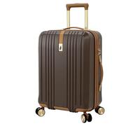 London Fog Southbridge 20 Inch Carry On Expandable Spinner HS, Mocha