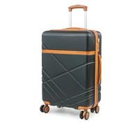 London Fog The Elegant Eton Hardshell Wheeled Matching Luggage Suitcase TSA Locks - Medium - ABS - Black