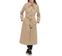 London Fog Women's Single Breasted Long Trench Coat With Epaulettes and Belt Trenchcoat (pack of 1)