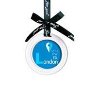 London Geography Coordinates Trave Ornament Charm Aromatherapy Pendant Charm