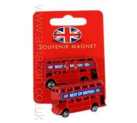 London Gift /Souvenir Die Cast Metal Fridge Magnet - 3D Double Decker Bus