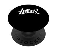 London Graffiti City Street Art Handstyle UK Souvenir PopSockets Adhesive PopGrip