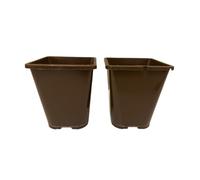 London Grocery 4x Biodegradable Plant Me All Pots - Peat-Free | 100% Biobased - Eco-Friendly, Herbs & Vegetables, and Flowers | 1 Litre