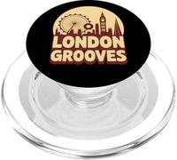 London Grooves City Music Skyline Art PopSockets PopGrip for MagSafe