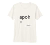 London Hackney Slogan Modern Text Graphic PAPL2780 Premium T-Shirt