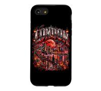 London Halloween Big Ben Red Moon Gothic Travel Art Case for iPhone SE (2020) / 7/8