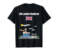 London Heathrow airport LHR airport nerd London souvenir T-Shirt