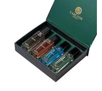 London Iconic Men Liquid Perfume Gift Set Premium Fragrances With Woody Citrusy Scent Defy Rogue Blaze & Runic Long Lasting Edp Perfume I 4X20 Ml