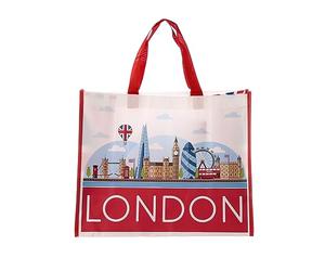 London Icons Design Reusable Shopper Tote Bag