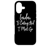 London Is Calling And I Must Go Case for iPhone 17