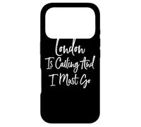 London Is Calling And I Must Go Case for iPhone 17 Pro