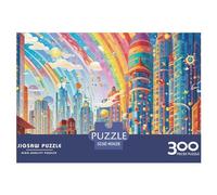 London Jigsaw Puzzle 300 Pieces Anime for Adults Fun Toy Intellectual Game Decoration Education Game Stress Relief Toy Relaxation and Intelligence 300pcs (40x28cm)