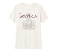 London Kensington Art Museum V&A Hand Drawing UK Premium T-Shirt